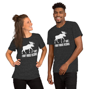 DJ Moose Premium Short-Sleeve Unisex T-ShirtDark Grey HeatherXS