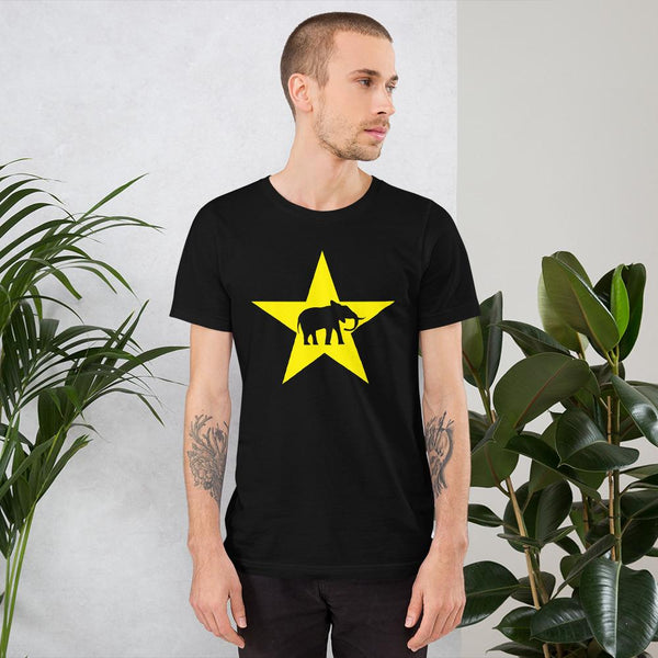 Elephants & Stars Premium Short-Sleeve Unisex T-ShirtBlackXS