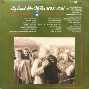 Enoch Light And The Light Brigade - Big Band Hits Of The 30's & 40's! (LP, Album, Comp, Used)Used Records