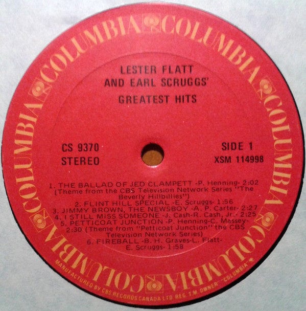 Flatt & Scruggs - Greatest Hits (LP, Comp, RE) - Funky Moose Records 2368872727-LOT004 Used Records