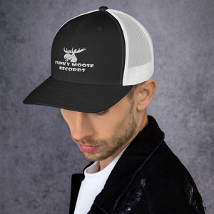 Funky Moose Records Embroidered Trucker Cap