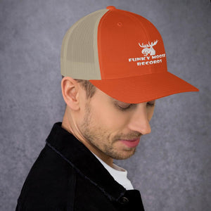 Funky Moose Records Embroidered Trucker Cap