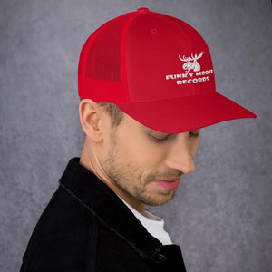 Funky Moose Records Embroidered Trucker Cap
