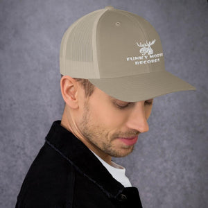 Funky Moose Records Embroidered Trucker Cap