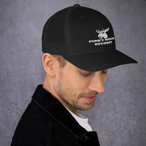 Funky Moose Records Embroidered Trucker Cap