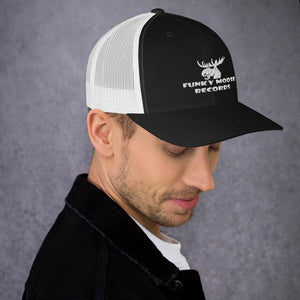 Funky Moose Records Embroidered Trucker Cap