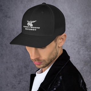 Funky Moose Records Embroidered Trucker Cap