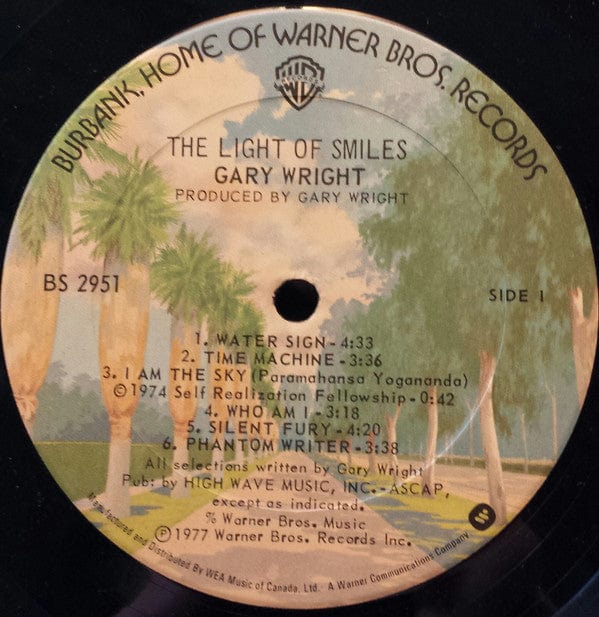 Gary Wright - The Light Of Smiles (LP, Album) - Funky Moose Records 2423529581-LOT004 Used Records