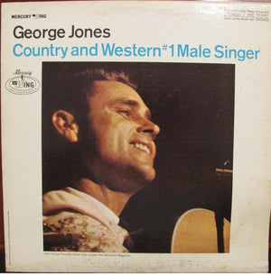 George Jones (2) - Country And Western #1 Male Singer (LP, Comp) - Funky Moose Records 2491905704-LOT006 Used Records