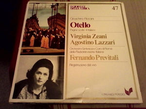 Gioacchino Rossini - Otello (Pagine Scelte - In Italiano) (LP, Comp, Used)Used Records