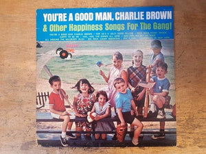 Happy Time Chorus & Orchestra - You're A Good Man, Charlie Brown (LP, Album) - Funky Moose Records 2495079797- Used Records