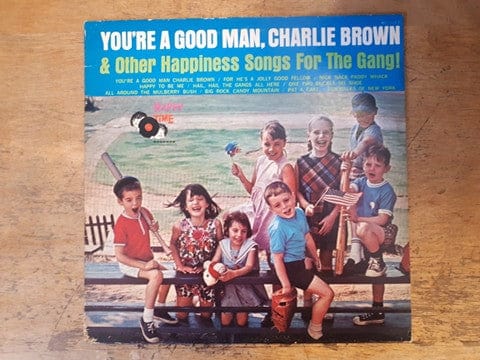 Happy Time Chorus & Orchestra - You're A Good Man, Charlie Brown (LP, Album) - Funky Moose Records 2495079797- Used Records