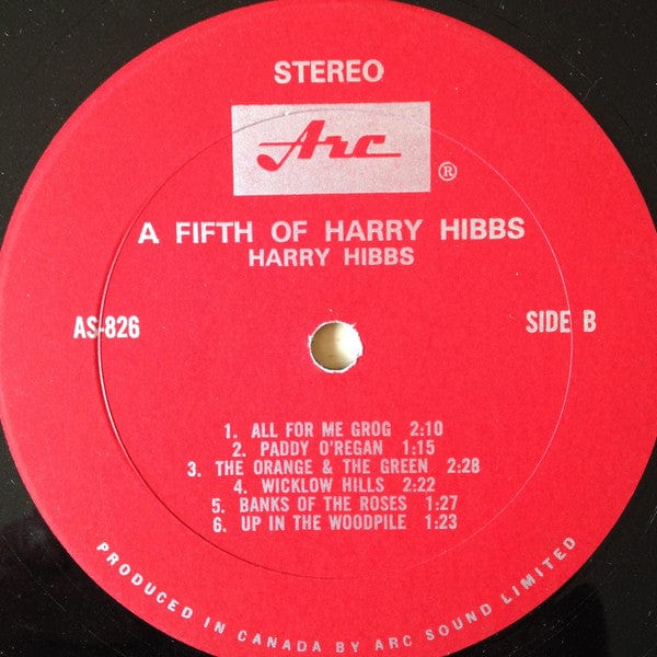 Harry Hibbs - A Fifth Of Harry Hibbs (LP, Album) - Funky Moose Records 2439784271-LOT005 Used Records