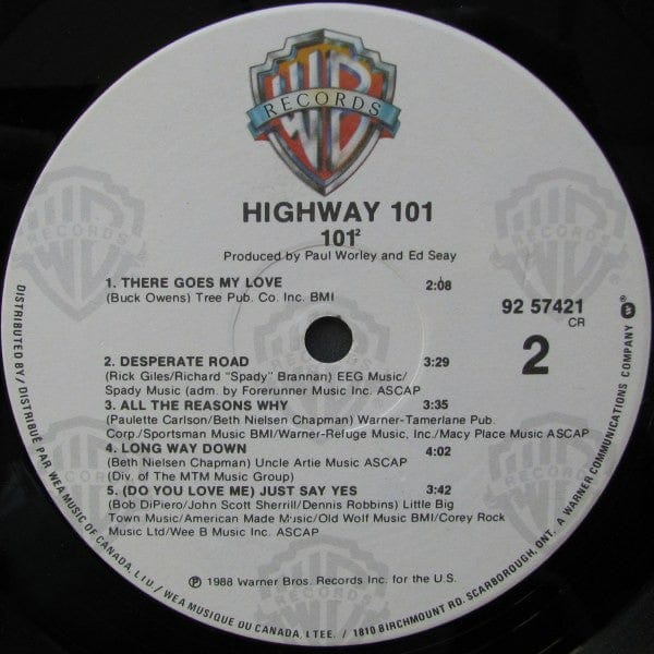 Highway 101 - Highway 101-2 (LP, Album) - Funky Moose Records 2378205982-LOT004 Used Records