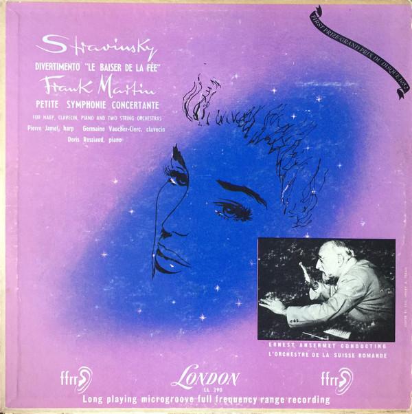 Igor Stravinsky - Divertimento - "Le Baiser De La Fée" / Petite Symphonie Concertante (LP, Used)Used Records