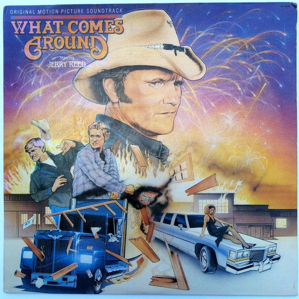Jerry Reed - What Comes Around (Original Motion Picture Soundtrack) (LP, Album, Club) - Funky Moose Records 2424942479-LOT004 Used Records