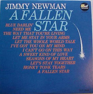 Jimmy C. Newman - A Fallen Star (LP, Comp, Mono, Used)Used Records