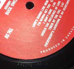 Johnny Burke (5) - Johnny Burke Sings Buck Owens' Big Hits (LP, Album) - Funky Moose Records 2355382426-LOT002 Used Records