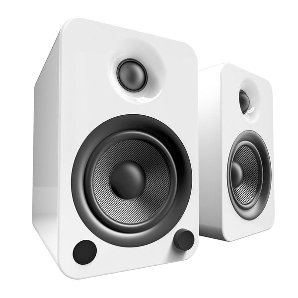 Kanto YU4 Powered Speakers with Bluetooth and Phono PreampSpeakersGloss White
