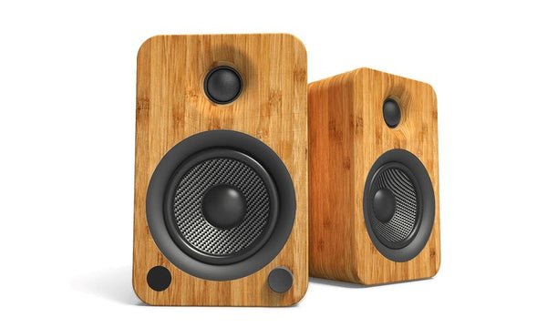 Kanto YU4 Powered Speakers with Bluetooth and Phono PreampSpeakersWalnut