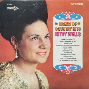 Kitty Wells - Cream Of Country Hits (LP) - Funky Moose Records 2364016693-JP5 Used Records