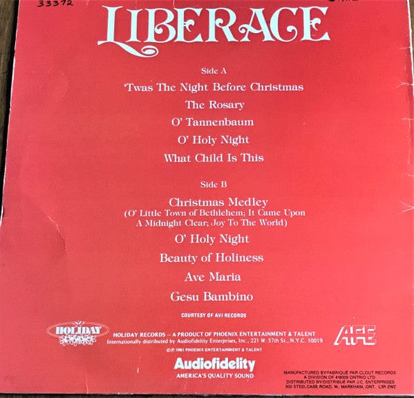 Liberace - 'Twas The Night Before Christmas (LP, Album) - Funky Moose Records 2214350839-JH5 Used Records