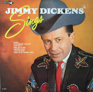 Little Jimmy Dickens - Jimmy Dickens Sings (LP, Mono, Promo, Used)Used Records