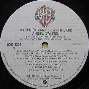 Manfred Mann's Earth Band - Angel Station (LP, Album, Qua) - Funky Moose Records 2421679442-LOT005 Used Records