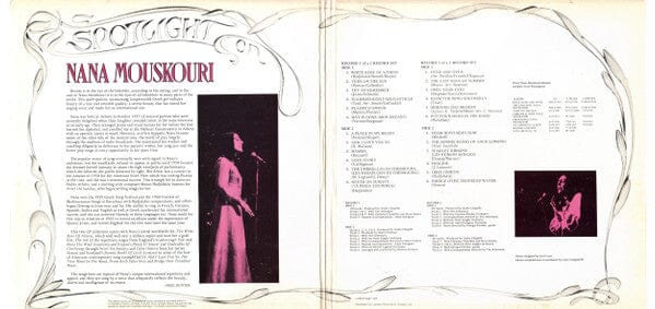 Nana Mouskouri - Spotlight On (2xLP, Comp, Red) - Funky Moose Records 2269247938-mp003 Used Records