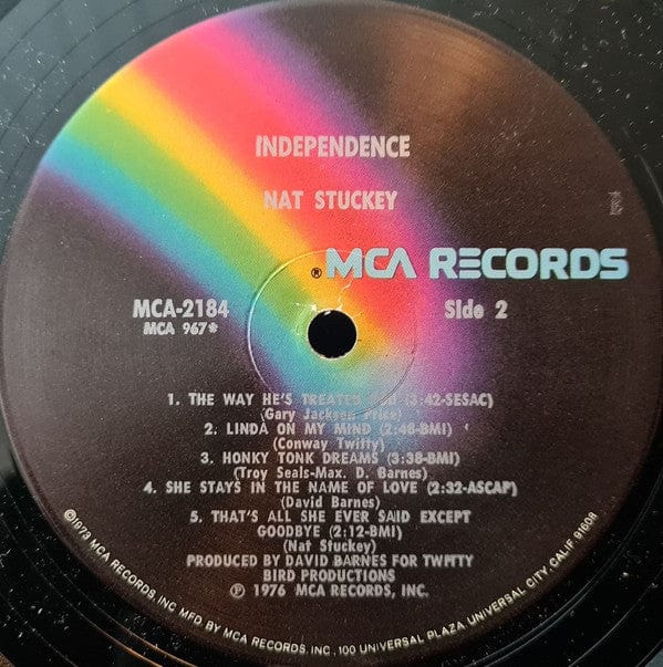 Nat Stuckey - Independence (LP, Album) - Funky Moose Records 2442429908-LOT005 Used Records