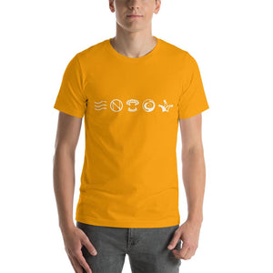 Northern Royals - EP Symbols - Premium Short-Sleeve Unisex T-ShirtGoldS