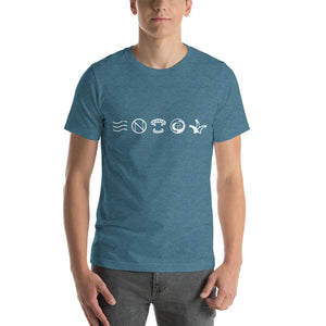 Northern Royals - EP Symbols - Premium Short-Sleeve Unisex T-ShirtHeather Deep TealS