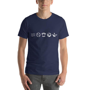 Northern Royals - EP Symbols - Premium Short-Sleeve Unisex T-ShirtNavyXS