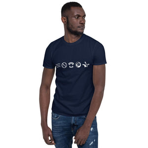 Northern Royals - EP Symbols - Short-Sleeve Unisex T-ShirtNavyS