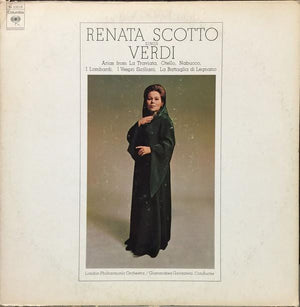 Renata Scotto - Renata Scotto Sings Verdi (LP, Album, Used)Used Records