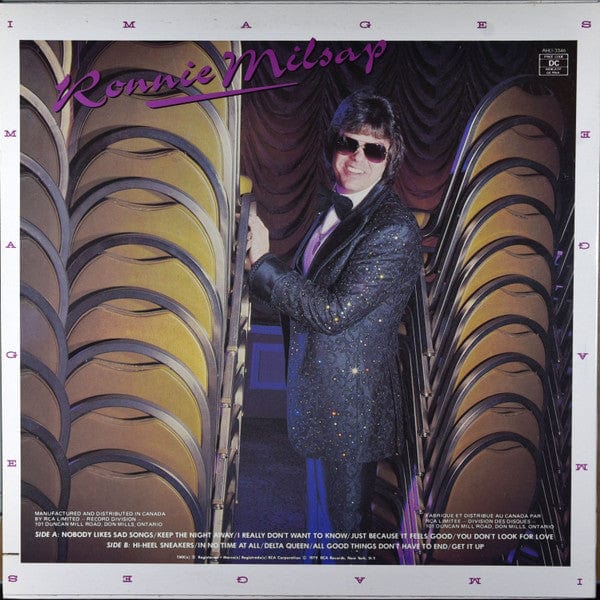 Ronnie Milsap - Images (LP, Album) - Funky Moose Records 2450309240-LOT005 Used Records