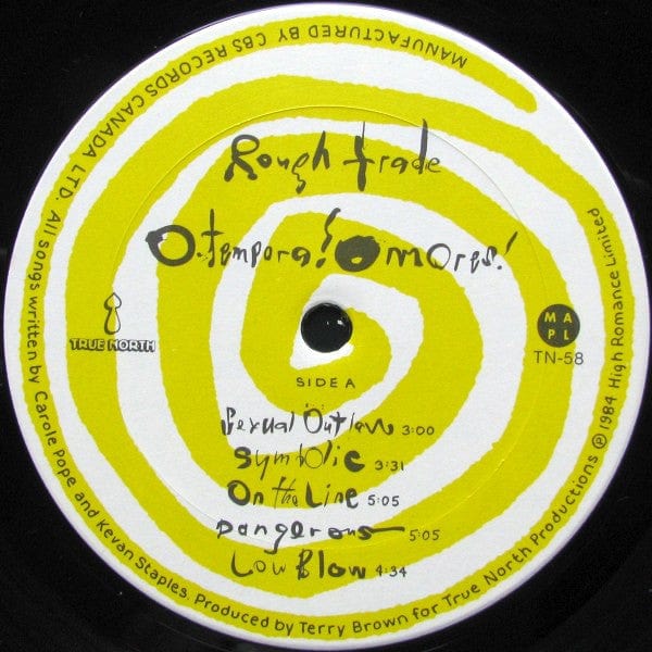 Rough Trade - O Tempora! O Mores! (LP, Album) - Funky Moose Records 2470593506-LOT006 Used Records