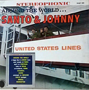 Santo & Johnny - Around The World With Santo & Johnny (LP, Album, Used)Used Records