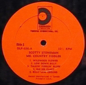 Scotty Stoneman - Mr. Country Fiddler (LP, Album, Mono) - Funky Moose Records 2266520362-mp005 Used Records