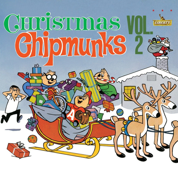 The Chipmunks : Alvin, Simon & Theodore With David Seville - Christmas With The Chipmunks Vol. 2 (Reissue)Vinyl