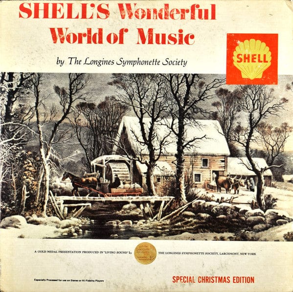 The Longines Symphonette - Shell's Wonderful World Of Music - Special Christmas Edition (2xLP, Album, RE, Gat) - Funky Moose Records 2313284791-LOT002 Used Records