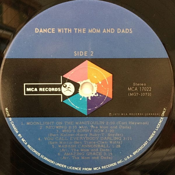 The Mom And Dads - Dance With The Mom And Dads (LP, Album) - Funky Moose Records 2484806078- Used Records