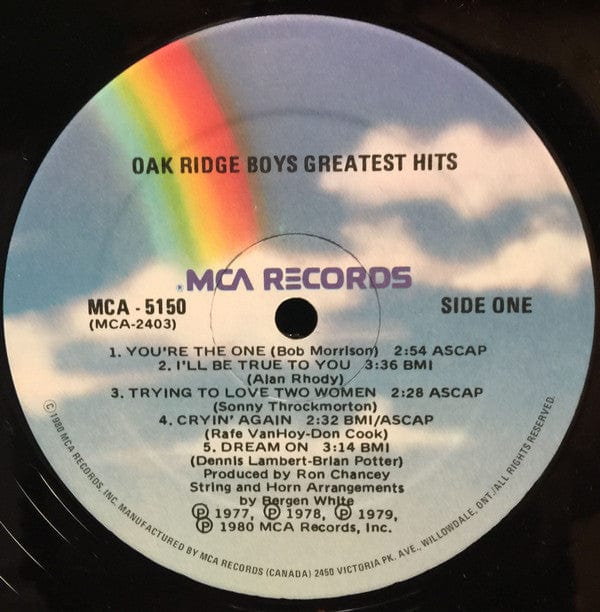 The Oak Ridge Boys - Greatest Hits (LP, Comp) - Funky Moose Records 2400673754-LOT004 Used Records