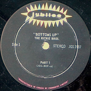 The Richie Brothers - Bottoms Up! With The Richie Brothers (LP, Album) - Funky Moose Records 2271890248-mp003 Used Records