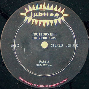 The Richie Brothers - Bottoms Up! With The Richie Brothers (LP, Album) - Funky Moose Records 2271890248-mp003 Used Records