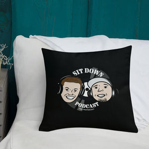 The Sit Down Podcast - Premium Pillow