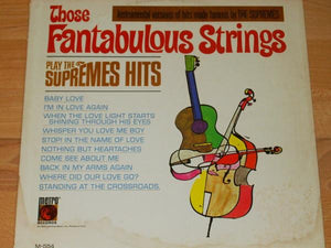 Those Fantabulous Strings - Play The Supremes Hits (LP, Mono, Used)Used Records