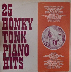 Various - 25 Honky Tonk Piano Hits (LP, Comp) - Funky Moose Records 2313124408-LOT002 Used Records