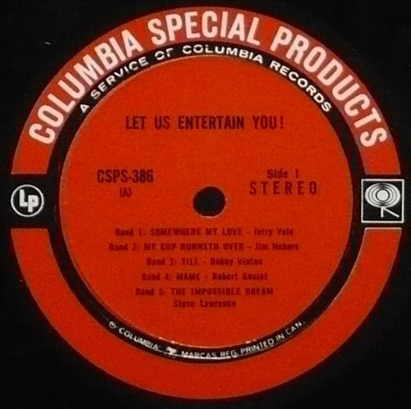 Various - Let Us Entertain You (LP, Comp) - Funky Moose Records 2369017474-LOT004 Used Records