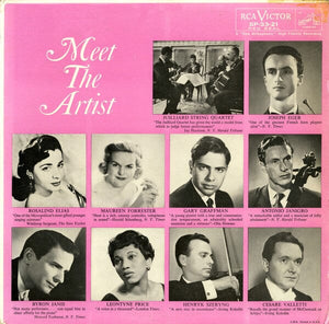 Various - Meet The Artist (LP, Comp, Mono) - Funky Moose Records 2284242046-MP003 Used Records
